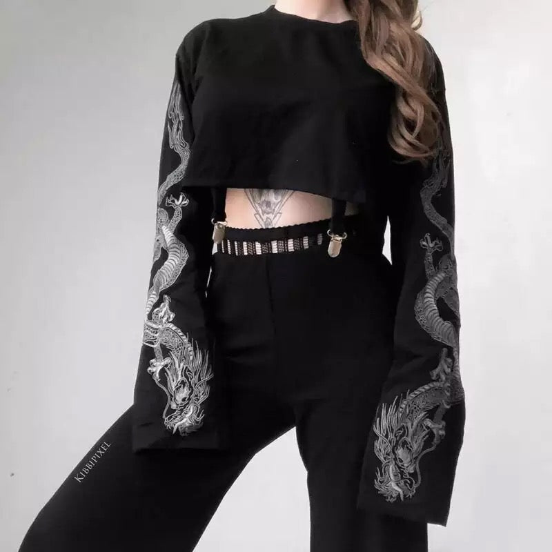 "DRAGON" SLEEVED SHIRT