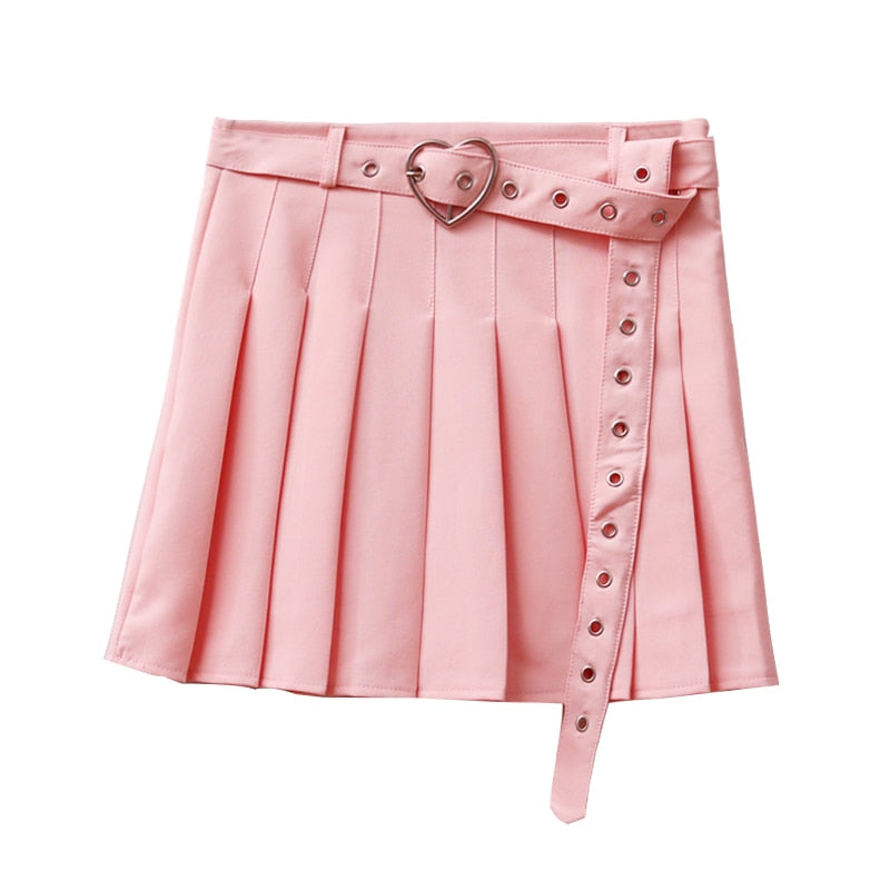 Heart shop belt skirt