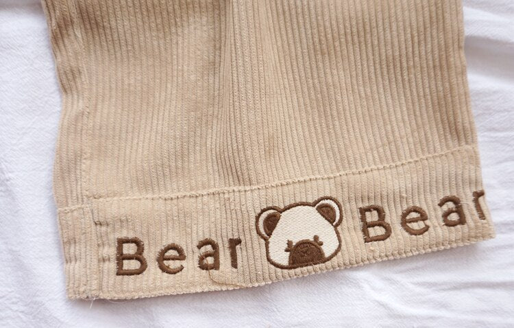 "CORDUROY BEAR" TROUSERS