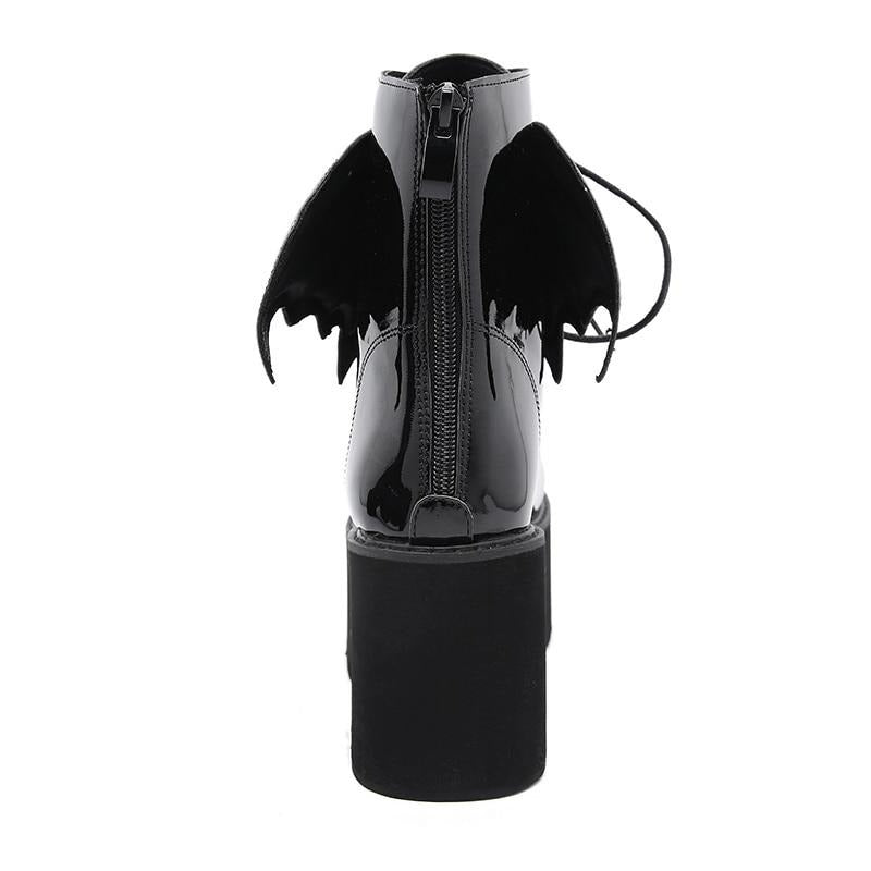 "VADA" BAT WING PLATFORM BOOTS