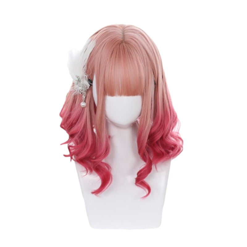 "ROSE GRADIENT" WAVEY WIG