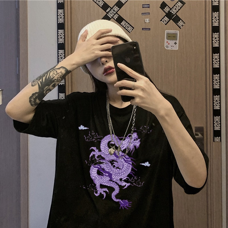 "PURPLE DRAGON" T-SHIRT