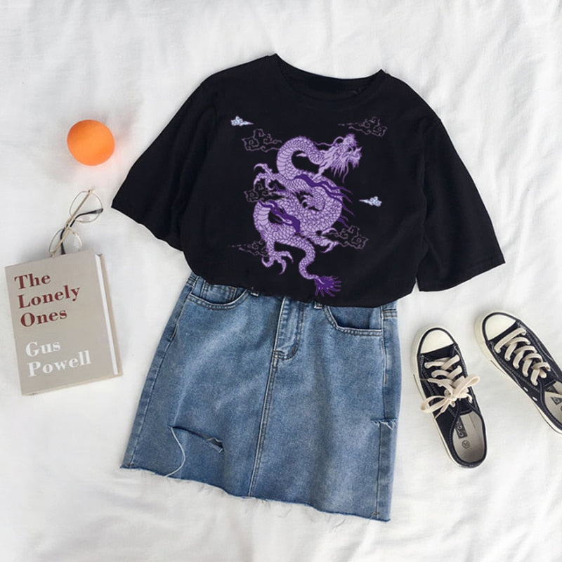 "PURPLE DRAGON" T-SHIRT
