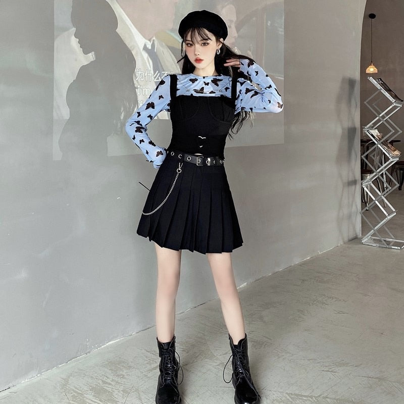 "FLUTTER" TWO LAYER SHIRT