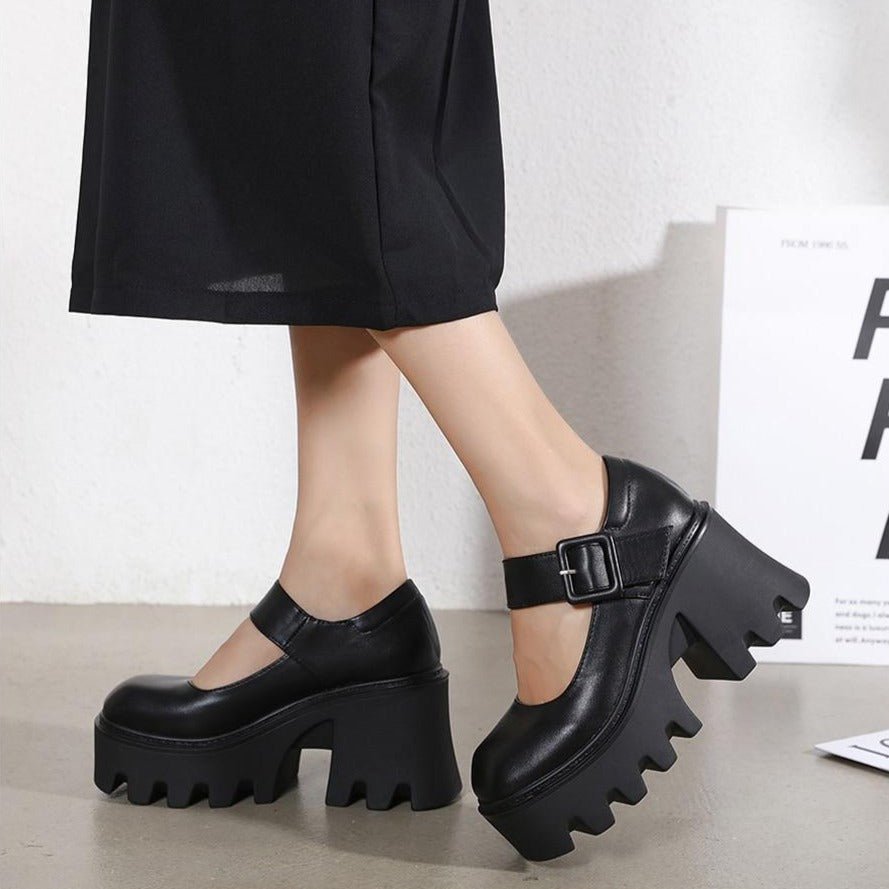 "AMELIE" PLATFORM SHOES