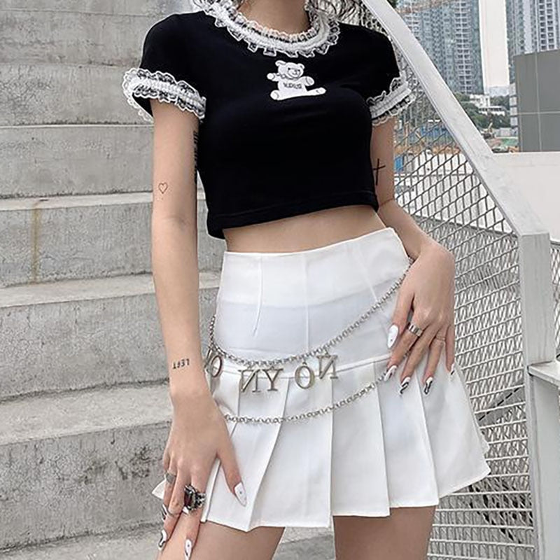 "LACE BEAR" T-SHIRT