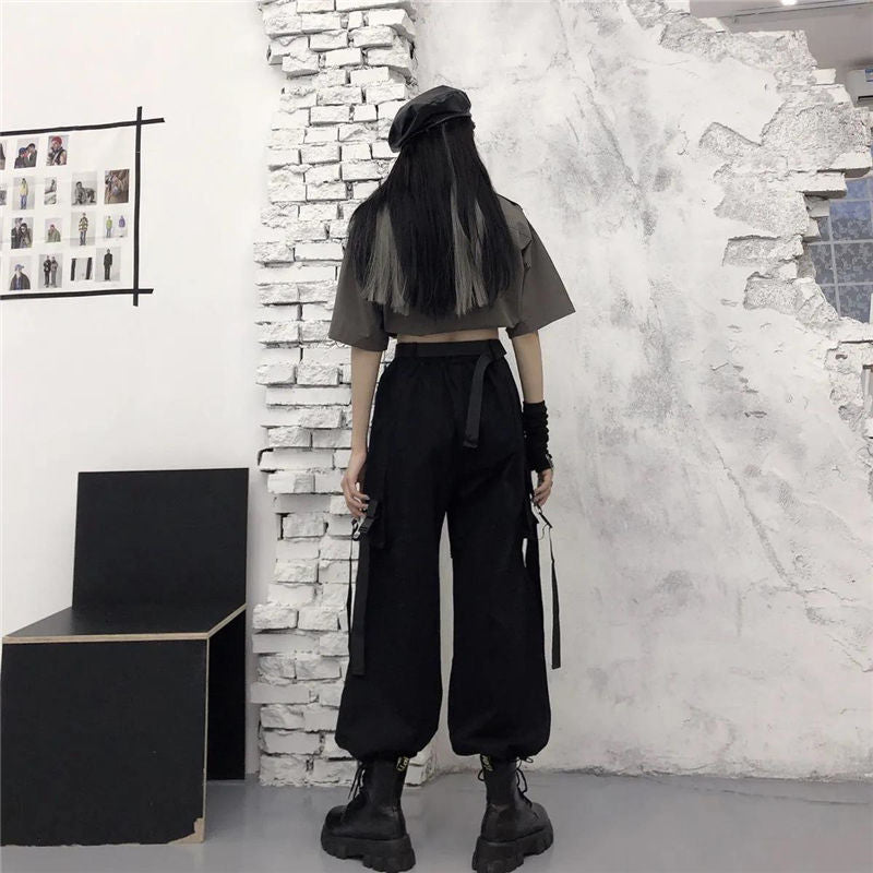 "PRESENCE" WIDE LEG PANTS