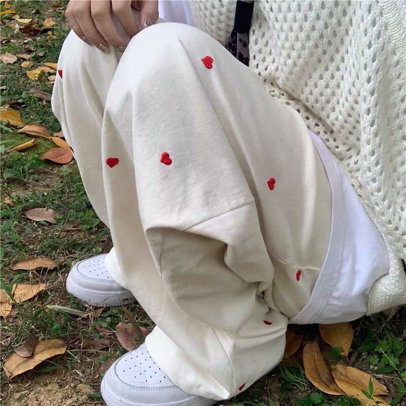 "HEART SPOTTED" TROUSERS