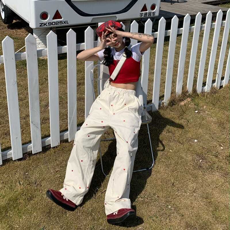 "HEART SPOTTED" TROUSERS