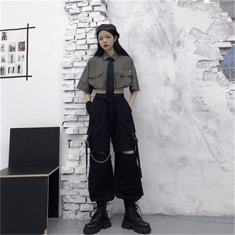 "PRESENCE" WIDE LEG PANTS