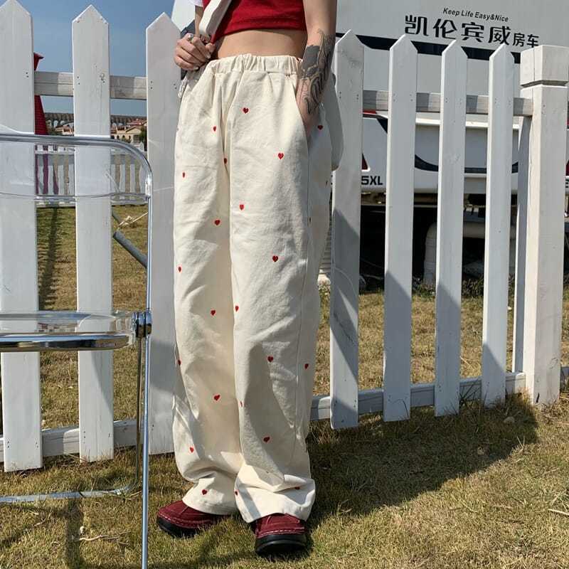 "HEART SPOTTED" TROUSERS