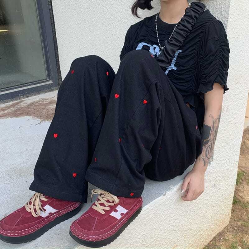 "HEART SPOTTED" TROUSERS