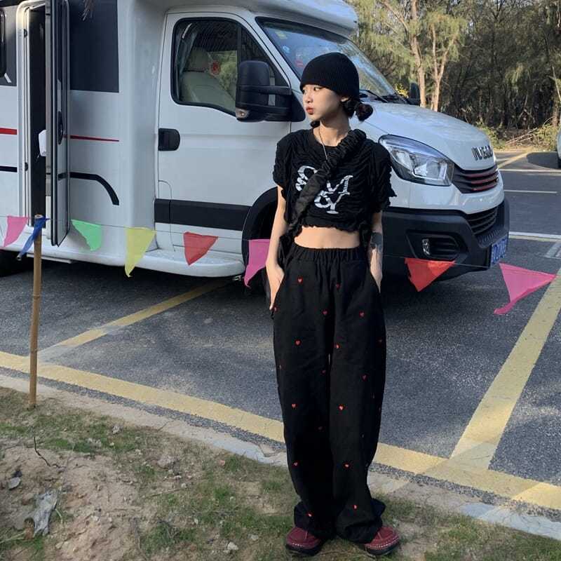 "HEART SPOTTED" TROUSERS