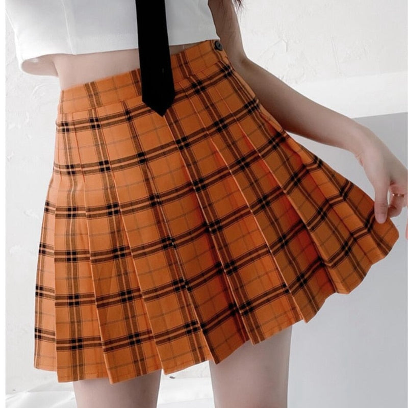 "NARA" PLEATED SKIRT