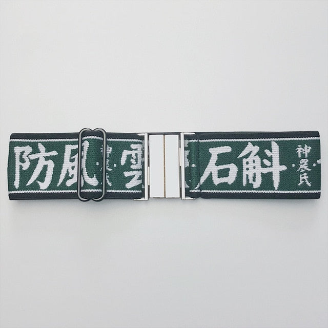 "SCRIBE" ELASTIC CHOKER + BELT