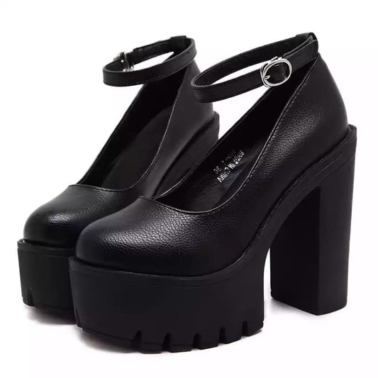 "MAYA" PLATFORM HEELS