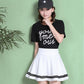 "STRIPED" SKIRT