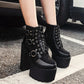 "TRIXIE" PLATFORM HEELS