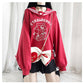 "STRAWBERRY" PULLOVER SWEATER