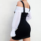 "AMY" ZIPPED DRESS