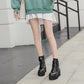 "AVRIL" CHAIN PLATFORM BOOTS