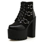"TRIXIE" PLATFORM HEELS