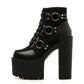 "TRIXIE" PLATFORM HEELS