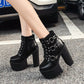 "TRIXIE" PLATFORM HEELS