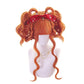 "BLAZING ORANGE" WAVEY WIG