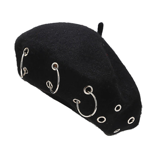 "PIERCED" BERET