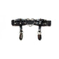 "BLACK" THIGH GARTERS
