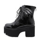 "VADA" BAT WING PLATFORM BOOTS