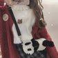 "BEAR FRILL" TURTLENECK SHIRT