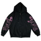 "LETHAL PINK" ZIP UP HOODIE