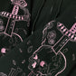 "LETHAL PINK" ZIP UP HOODIE
