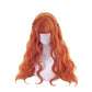"BLAZING ORANGE" WAVEY WIG