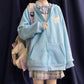 "RABBIT EAR" ZIP UP HOODIE