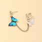 "FLUTTER" CHAIN CUFF EARRING