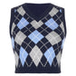 "CLASSIC" ARGYLE SWEATER VEST