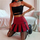 "RUBY PINSTRIPE" SKIRT