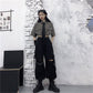 "PRESENCE" WIDE LEG PANTS