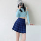 "NARA" PLEATED SKIRT