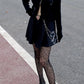 "SHADOW CROSS" ZIPPED CARDIGAN