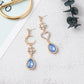 "BLUE MOON" DROP EARRINGS